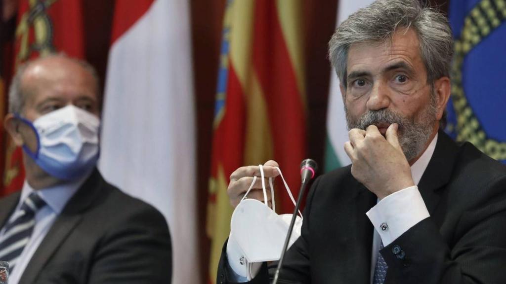 Carlos Lesmes, presidente en funciones del CGPJ.