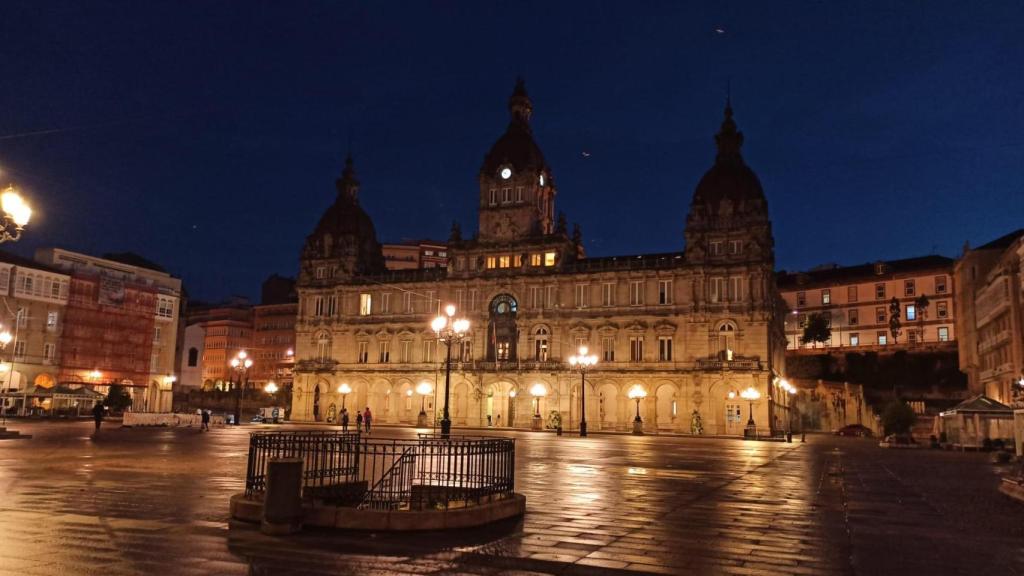La plaza de María Pita de A Coruña.