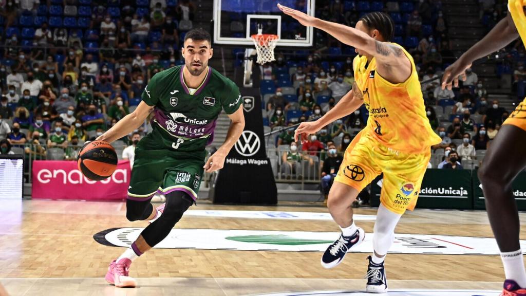 Jaime Fernández, durante el partido ante Gran Canaria