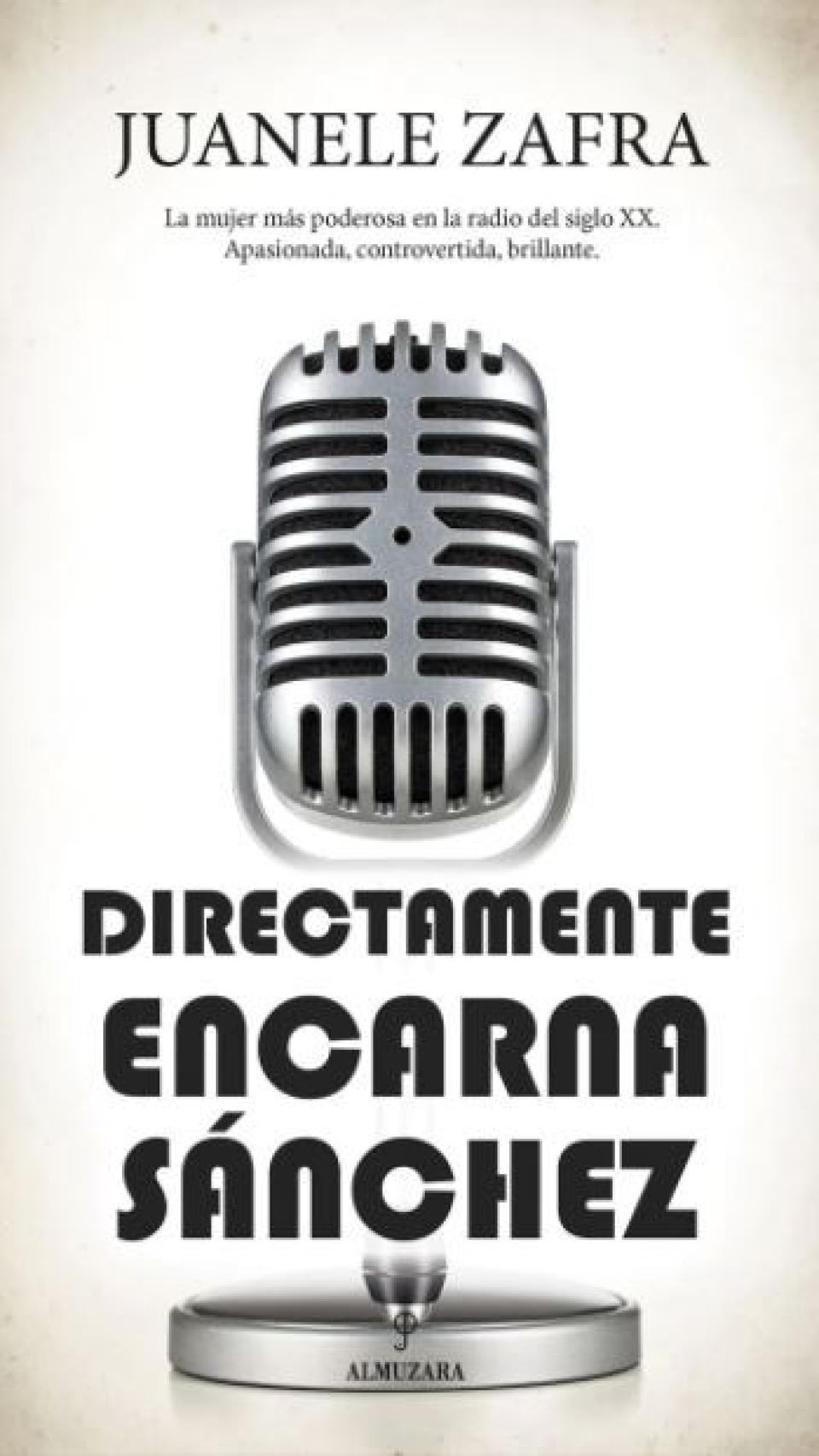 Portada del libro 'Directamente, Encarna Sánchez'.