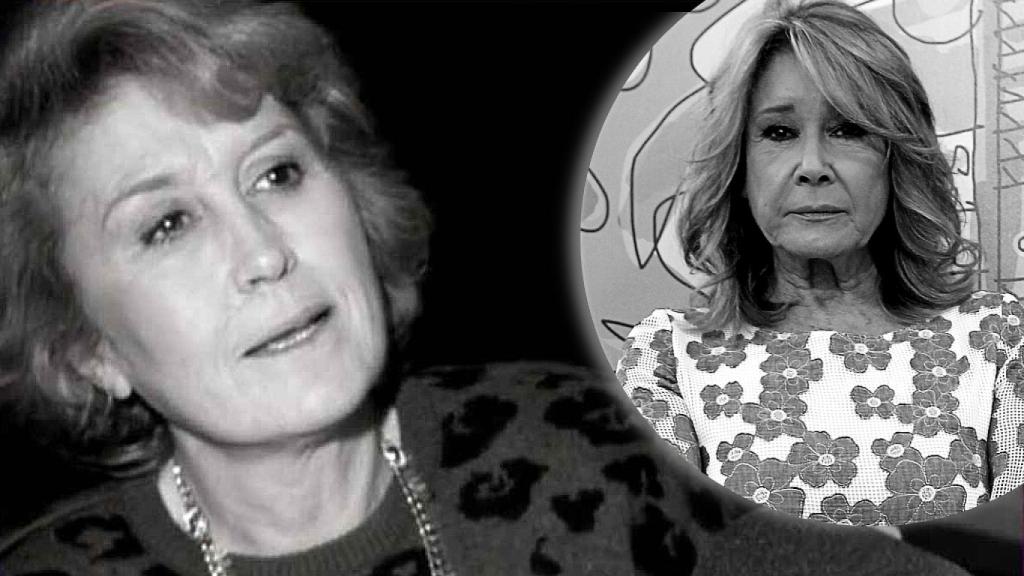 Encarna Sánchez y Mila Ximénez en un montaje de JALEOS.