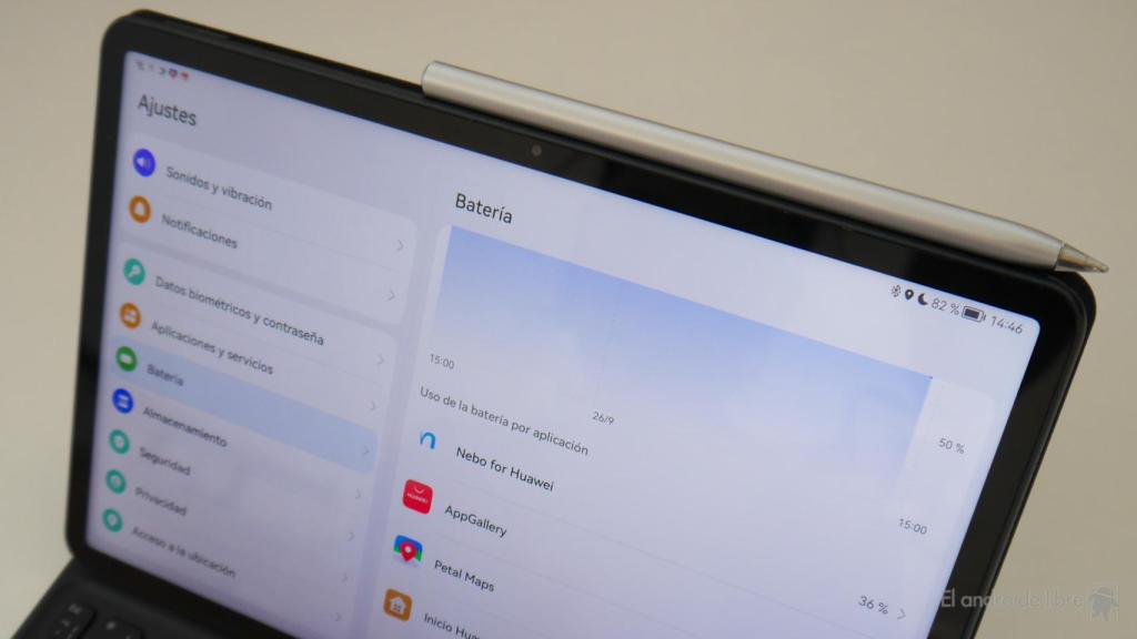 La batería de la Huawei MatePad 11 cumple