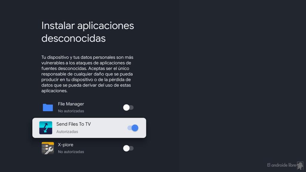 Ahora sí se puede instalar desde apps desconocidas