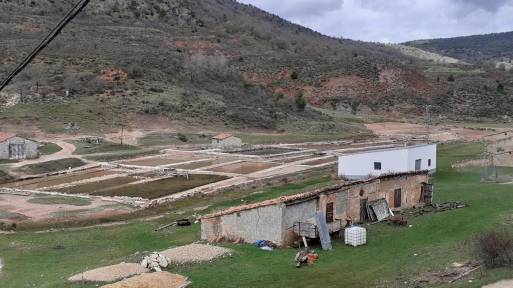 El conjunto salinero romano de Salinas del Manzano.