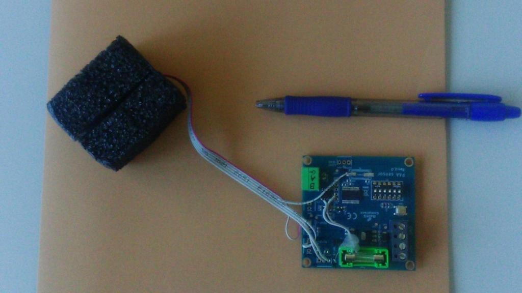 Una parte del sensor.