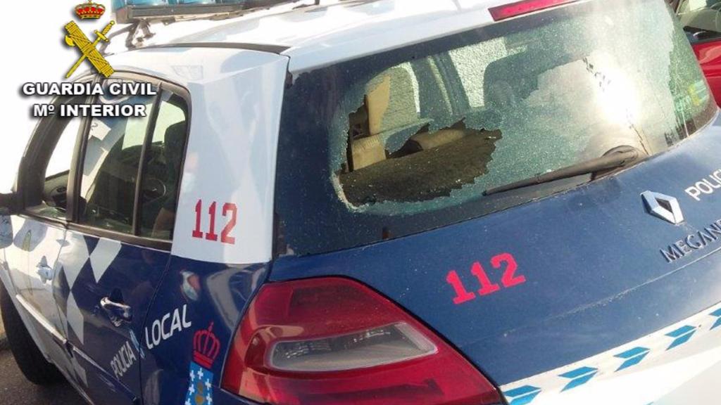 Vehículo de la Policía Local de A Guarda (Pontevedra)