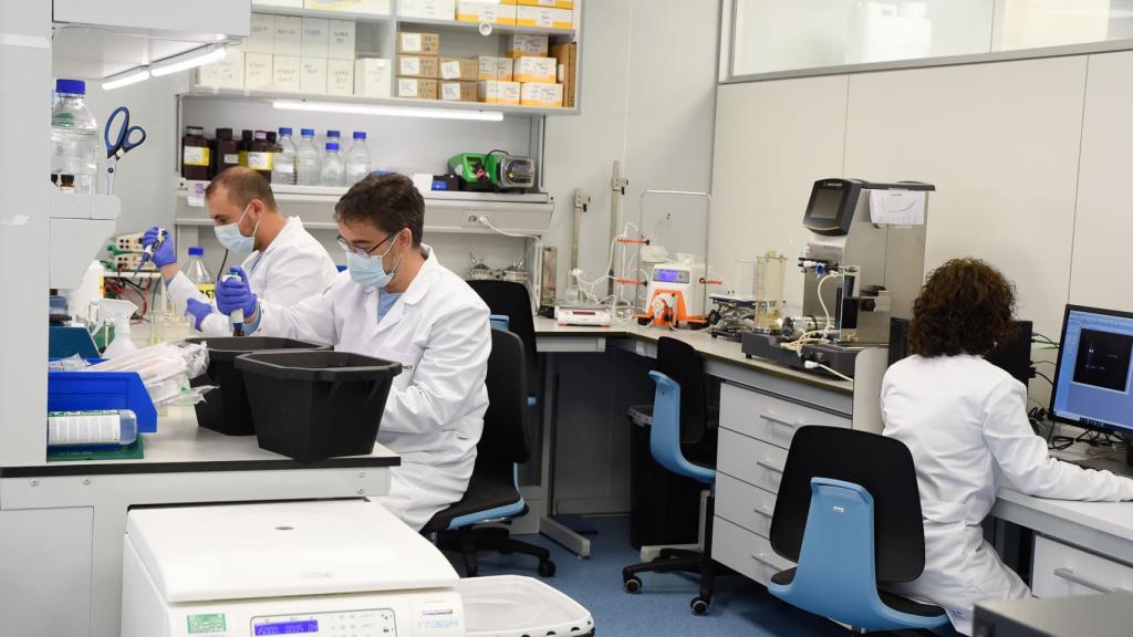 El laboratorio de Algenex, en Tres Cantos.