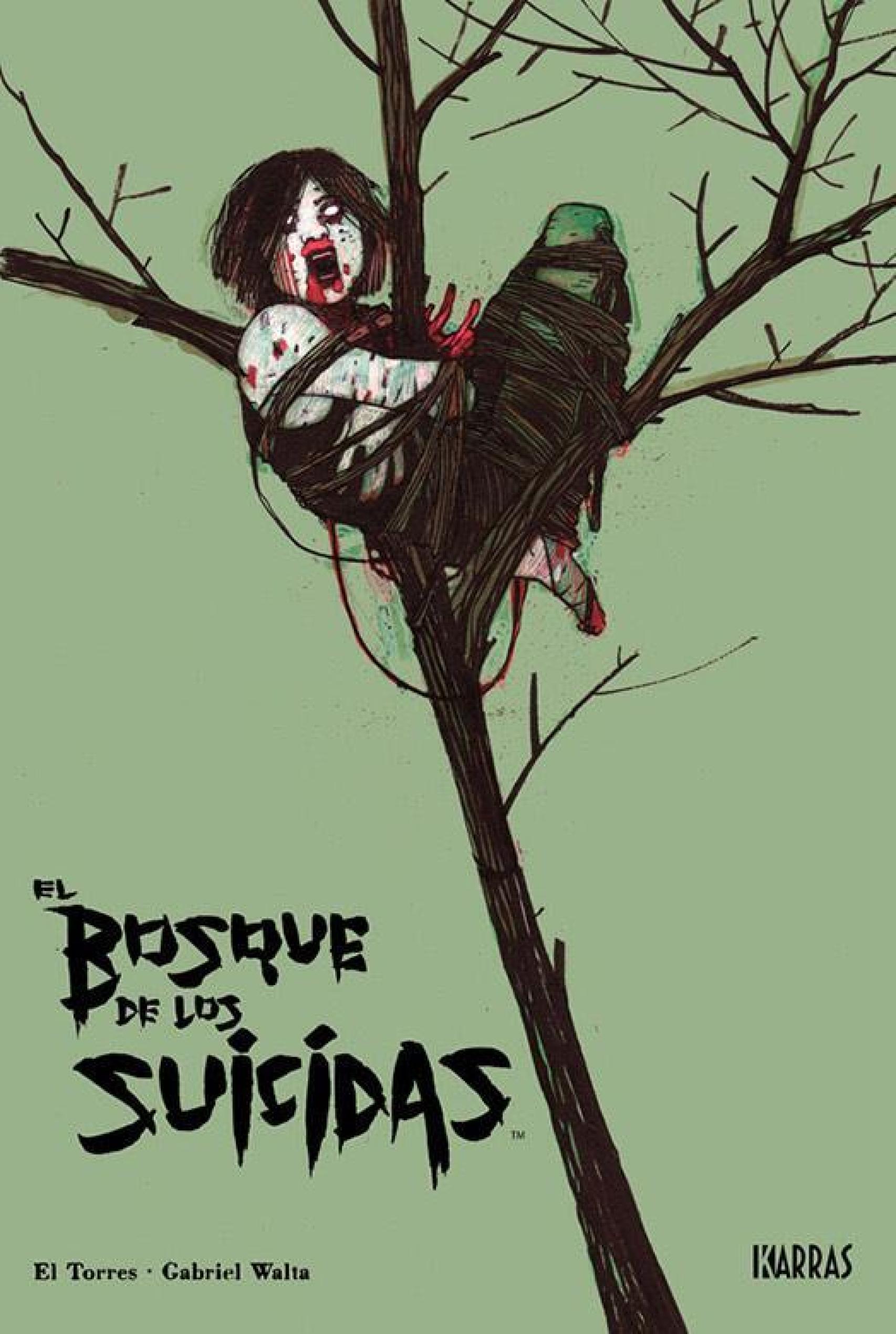 Portada de 'El Bosque de los Suicidas'.