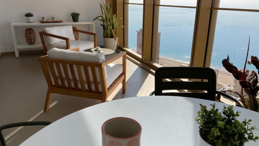 Terraza de una de las habitaciones.