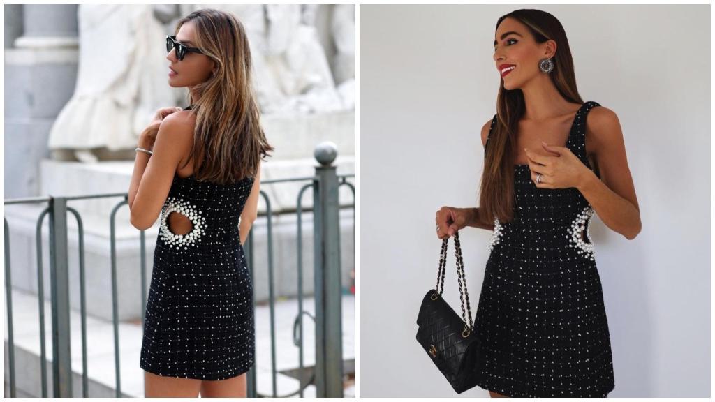 Silvia Zamora y Rocío Osorno, vistiendo la prenda de Zara.