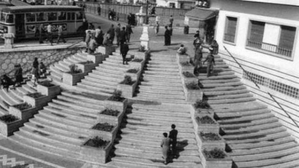 Imagen de archivo de la Tribuna de los Pobres.