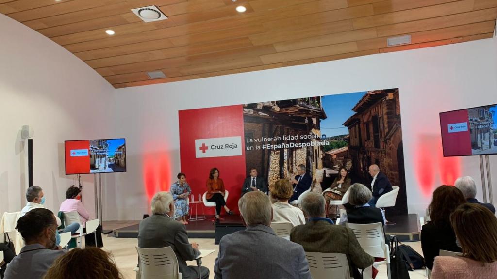 La España vaciada centró el debate durante el acto