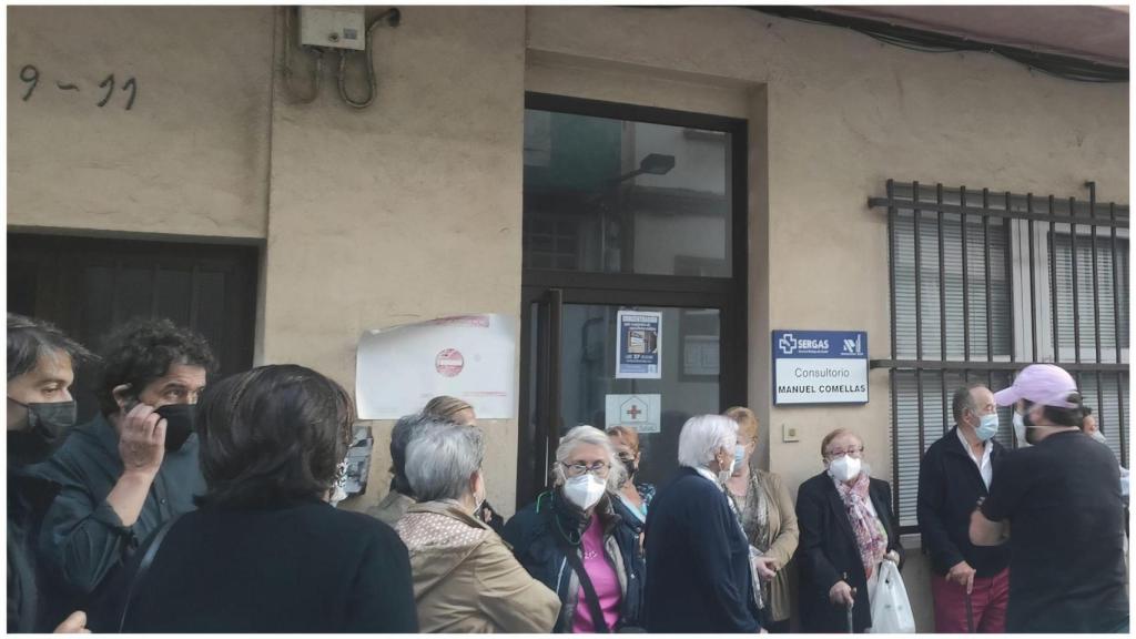 Concentración el pasado lunes.