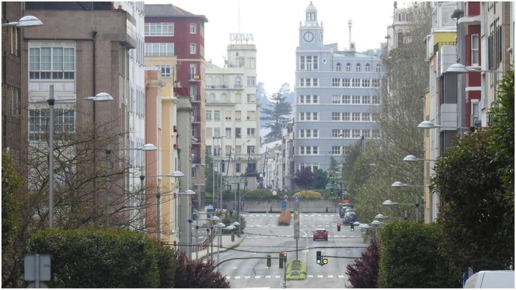 Vistas de la Estrada de Castela.
