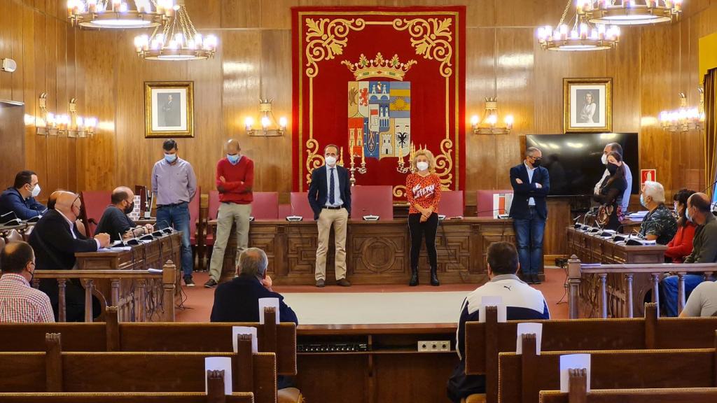 Firma del Plan Forestal 2021 en el salón de plenos de la Diputación de Zamora