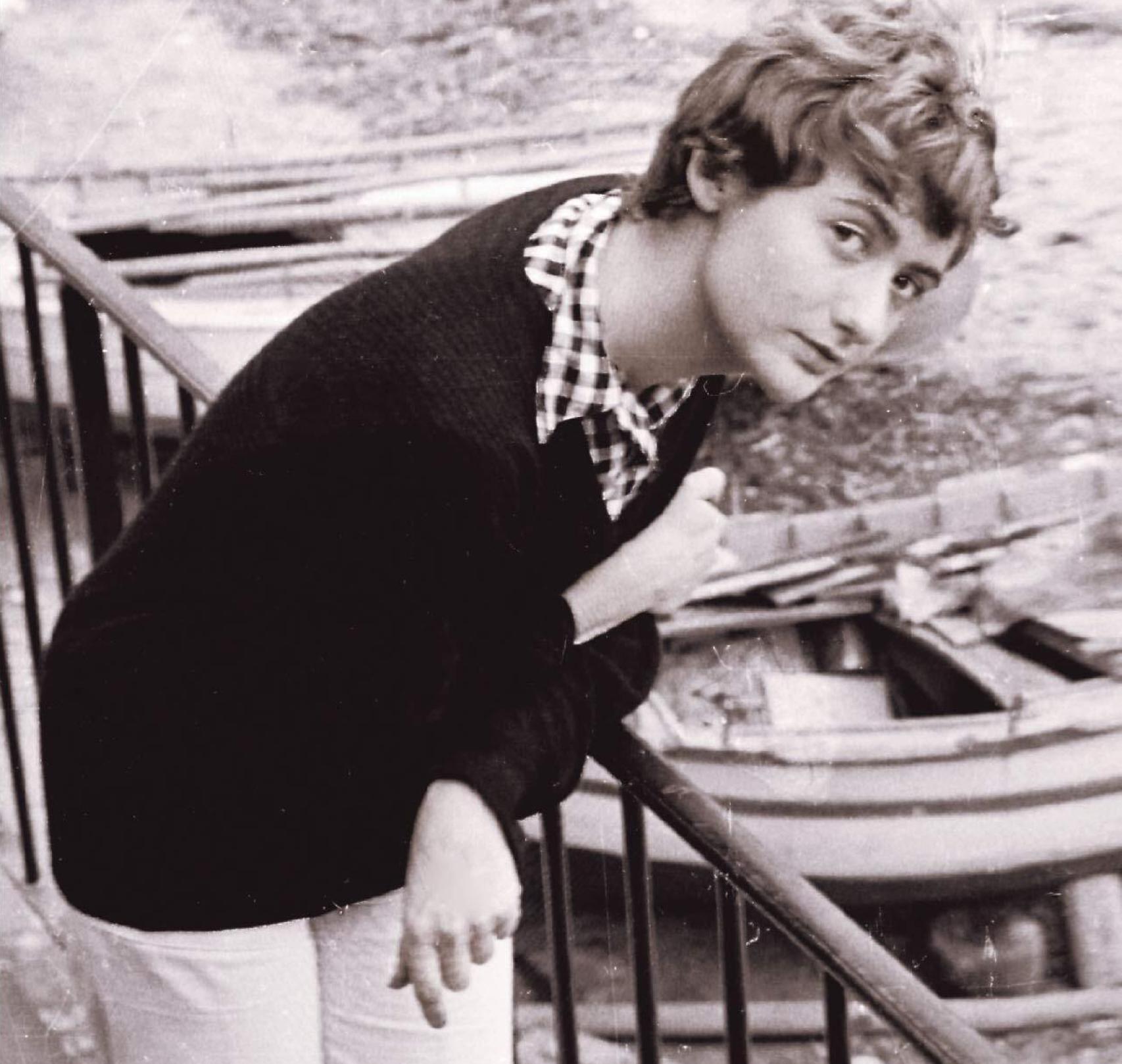 Detalle de la portada del libro de Françoise Sagan 'Avec mon meilleur souvenir' de Folio.