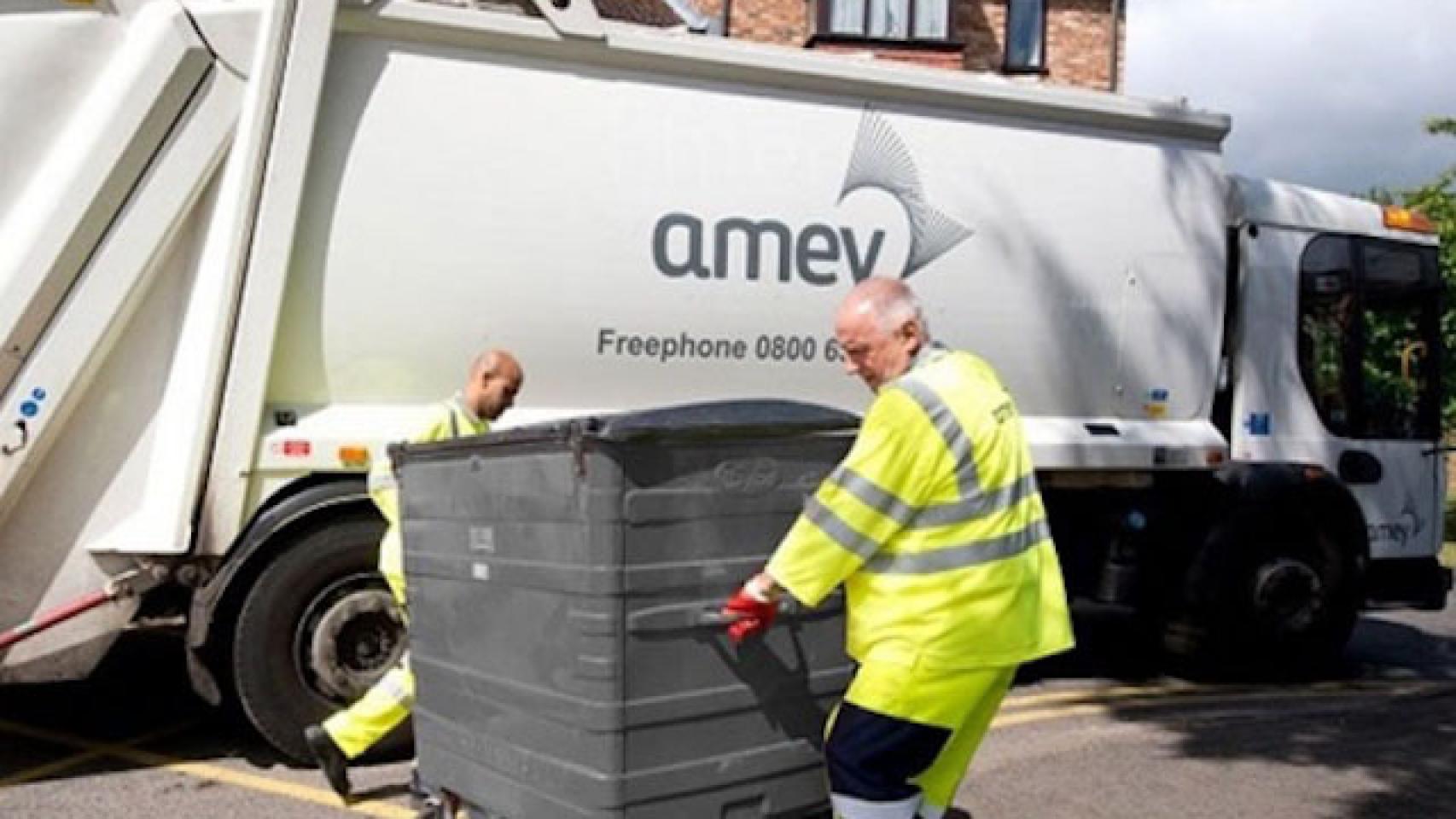 Trabajadores de Amey.