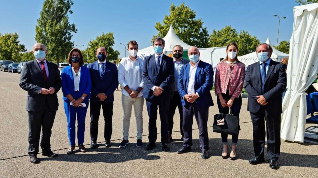 Inauguración de la feria.