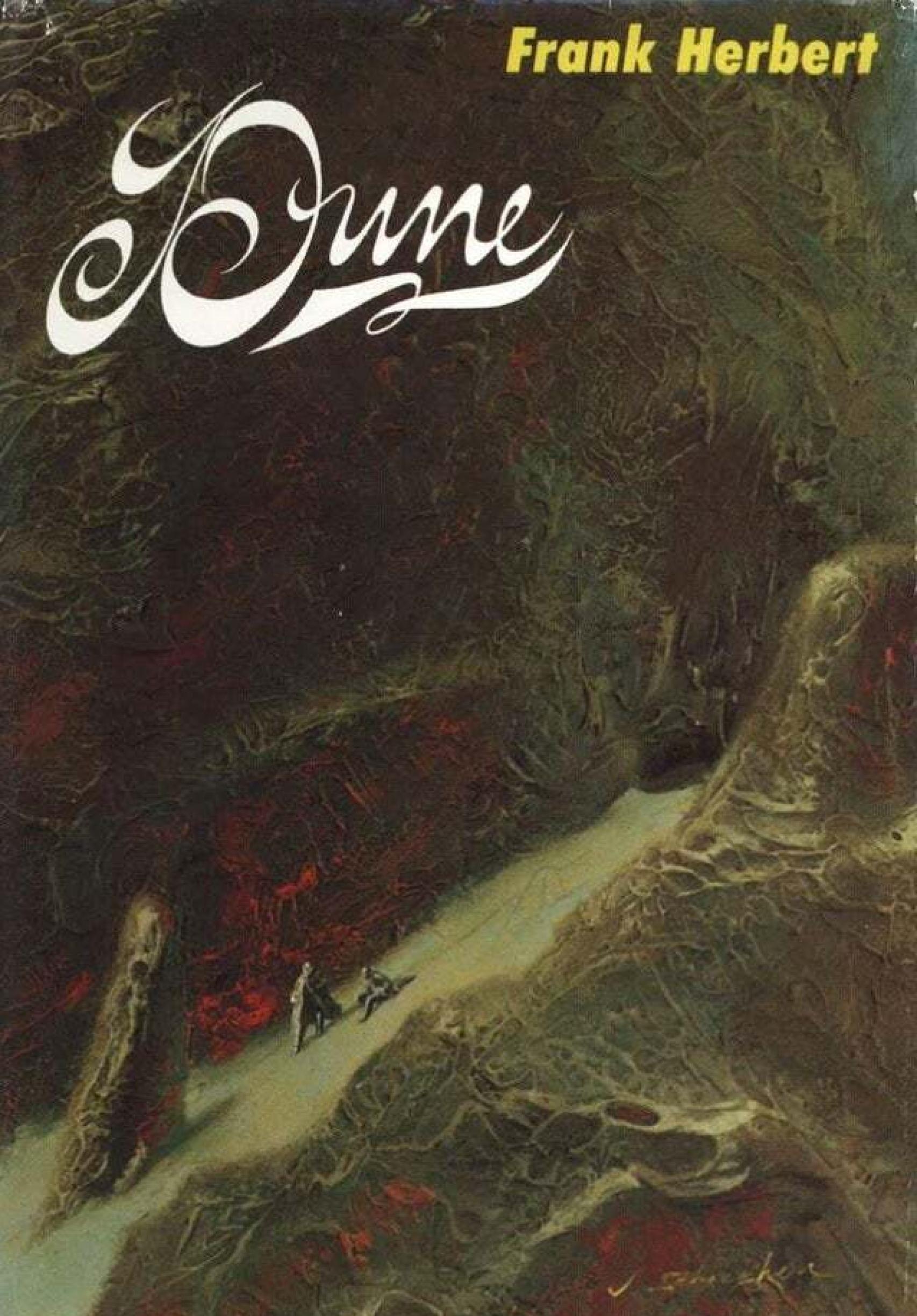 Portada de la primera edición de 'Dune'.