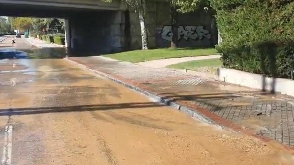 Imagen del reventón