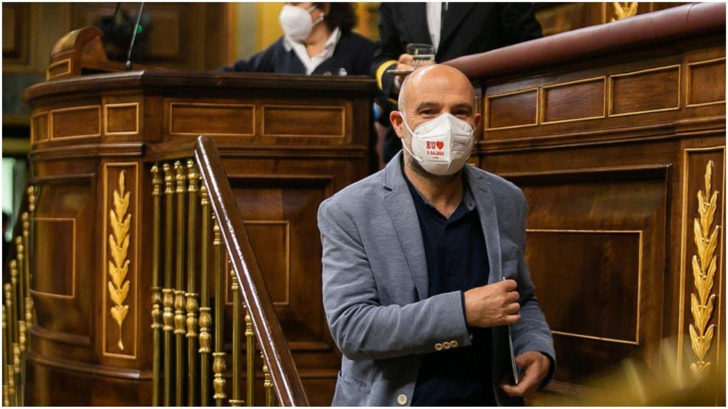 Rego en el Congreso de los Diputados.