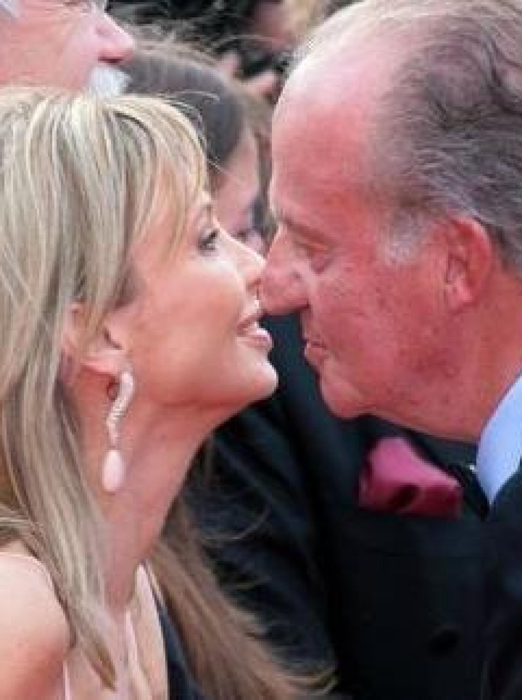 Corinna y el rey Juan Carlos, junto en los Premios Laureus de 2006.