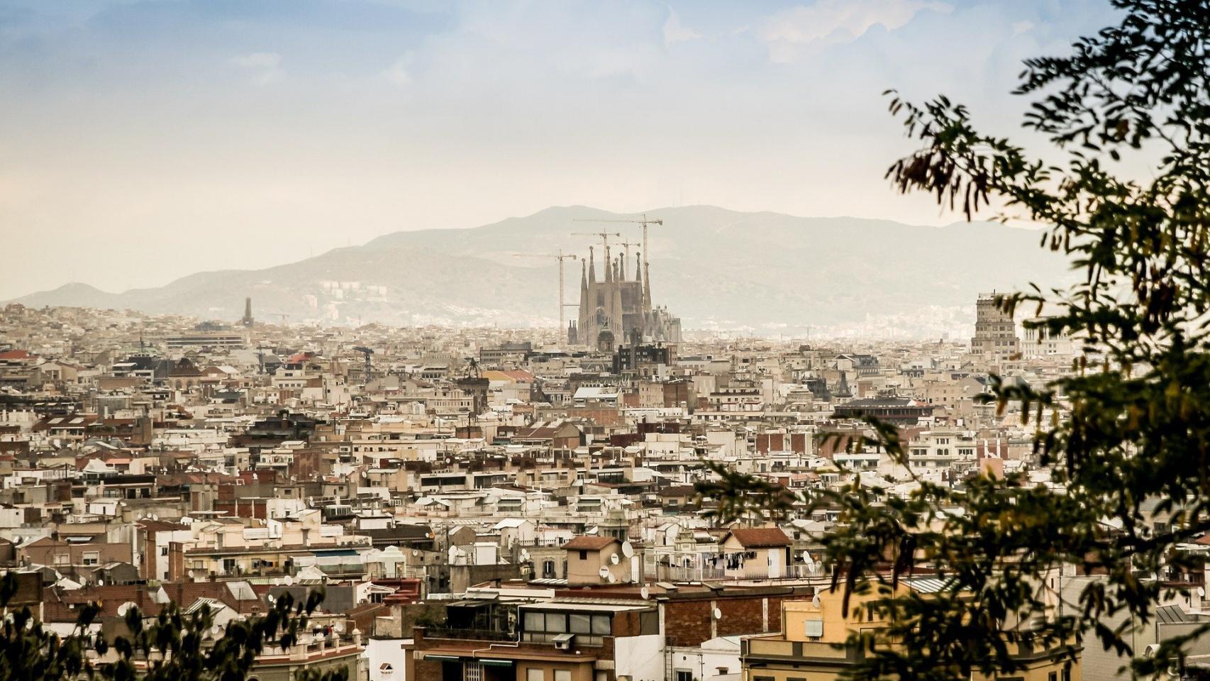 Vista de Barcelona.