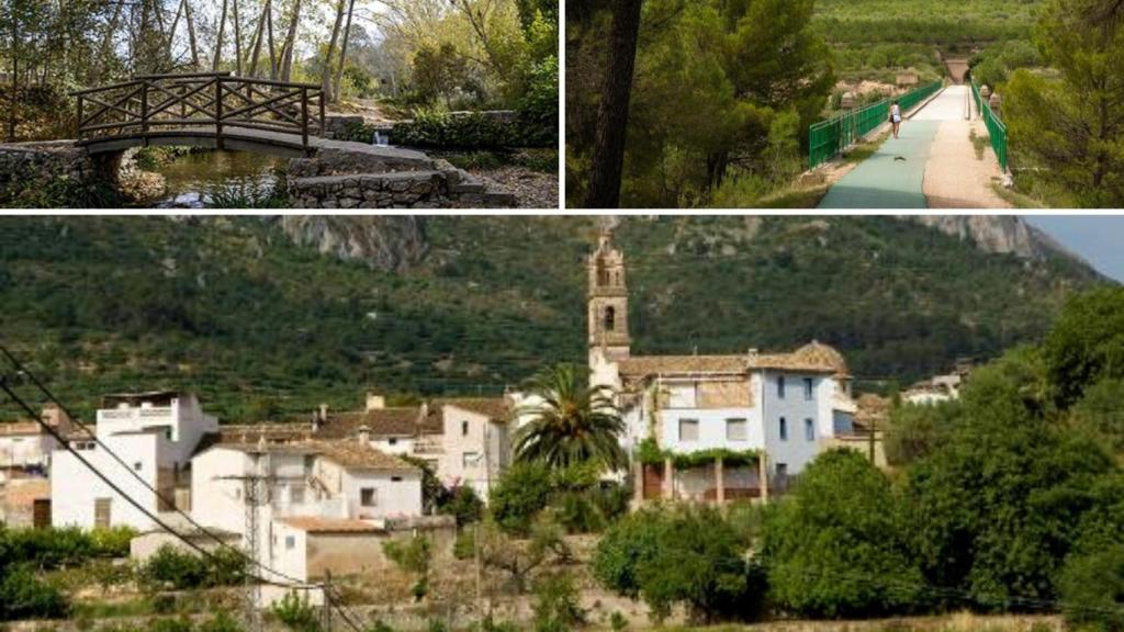 Banyeres de Mariola, la Vía Verde de Alcoy y Vall de Gallinera, los sitios más bonitos para visitar en octubre.