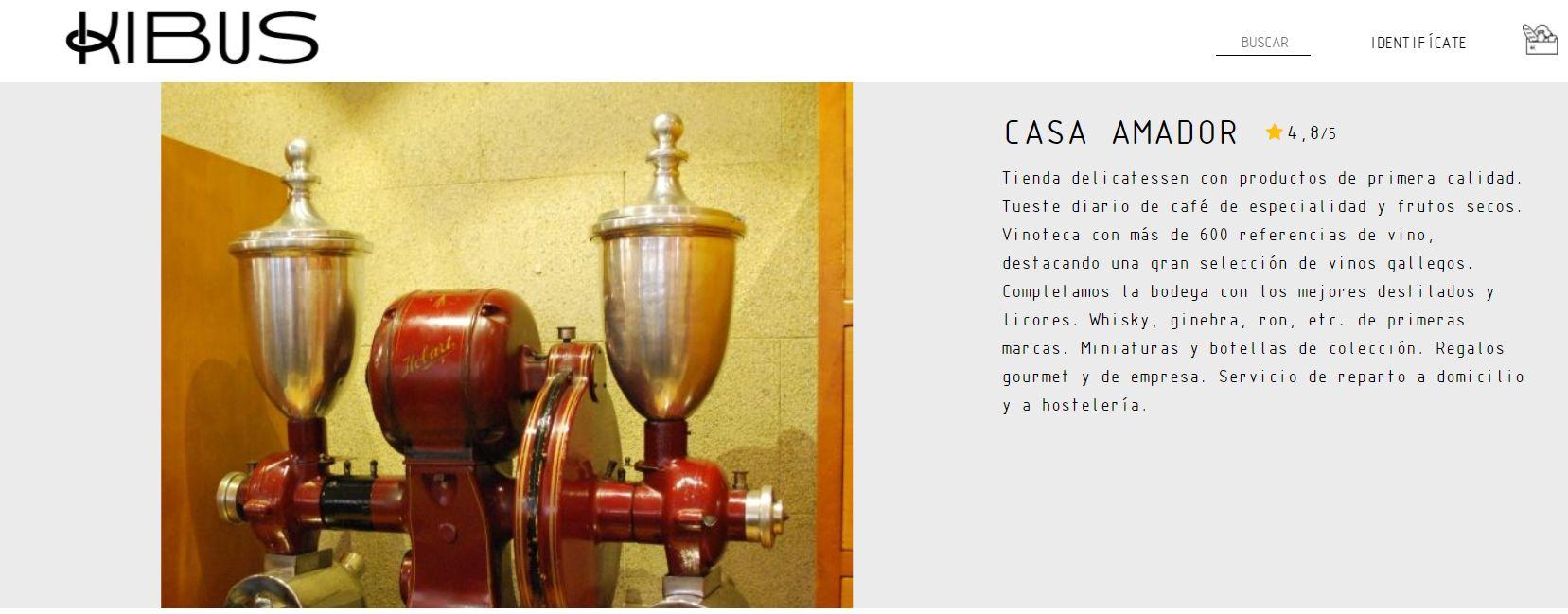 Valoración de ‘Casa Amador’ en Kibus. Fuente: Kibus.