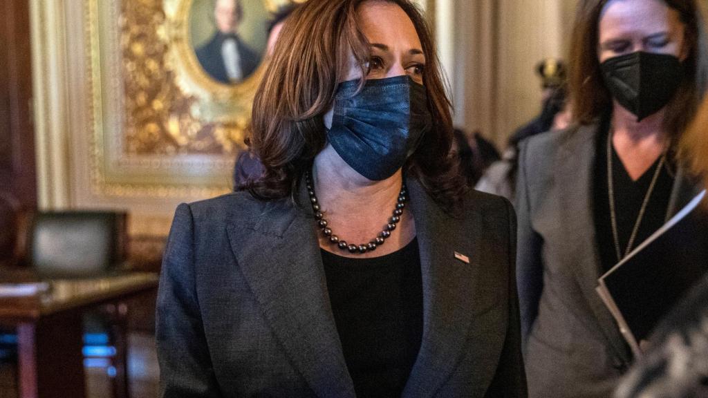 La vicepresidenta de Estados Unidos, Kamala Harris.