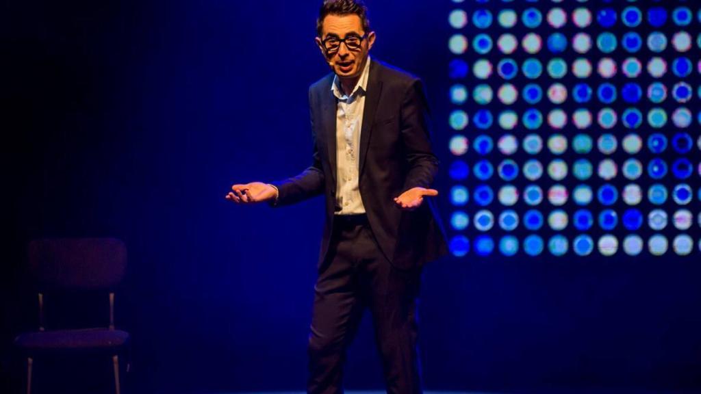 Berto Romero ha duplicado funciones en el Teatro Principal de Alicante.