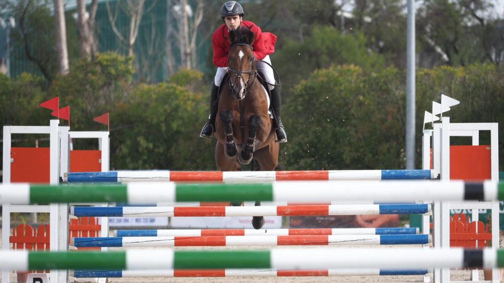 El jinete vallisoletano Pablo Garrido