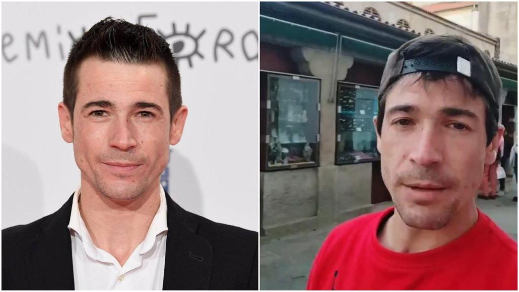 El actor Juan José Ballesta pasea por el Mercado de Abastos de Santiago