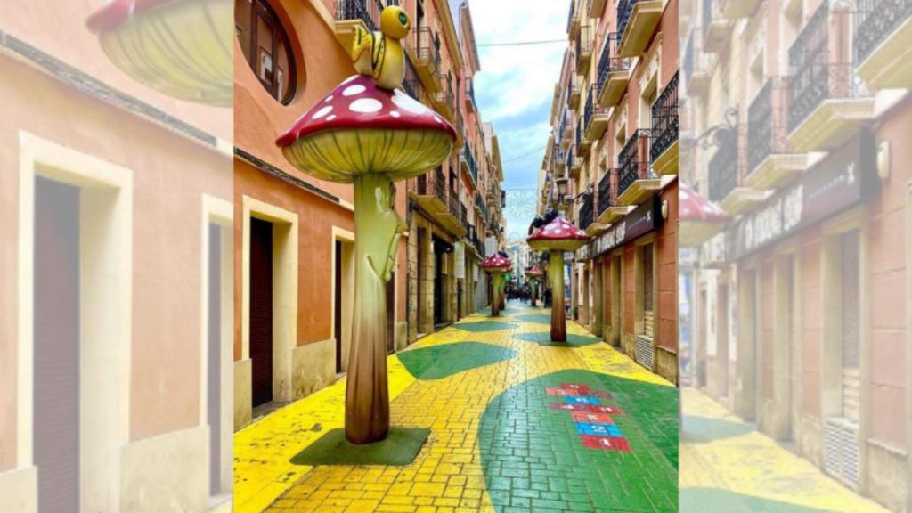 Calle San Francisco, Alicante.