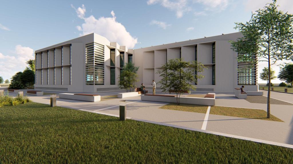 Diseño de Salvador Moreno Peralta para algunos de los nuevos edificios proyectados en el Málaga TechPark.