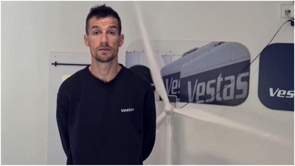 Alejandro Paleo, el empleado de Vestas que irá a Dinamarca.