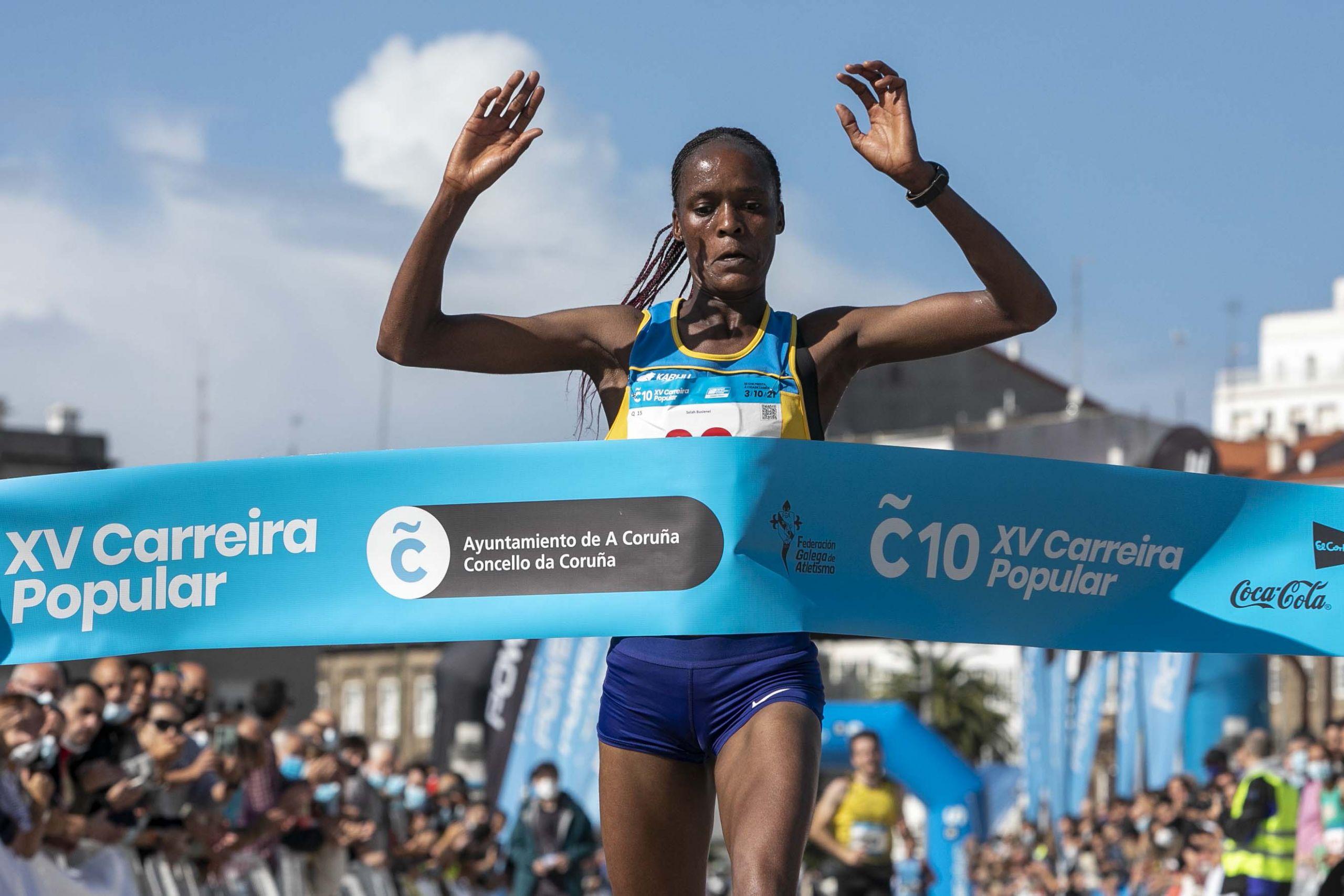 Una de las últimas ganadoras de la carrera coruñesa.