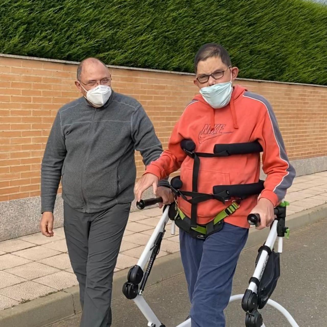 José Alberto con su hijo