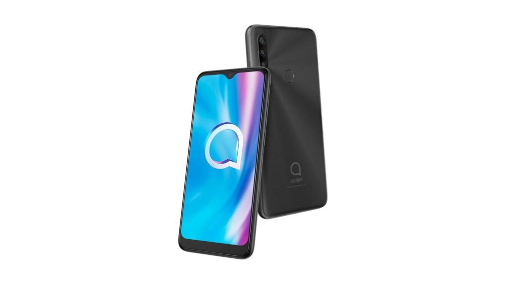 Alcatel 3X Plus por delante y por detrás