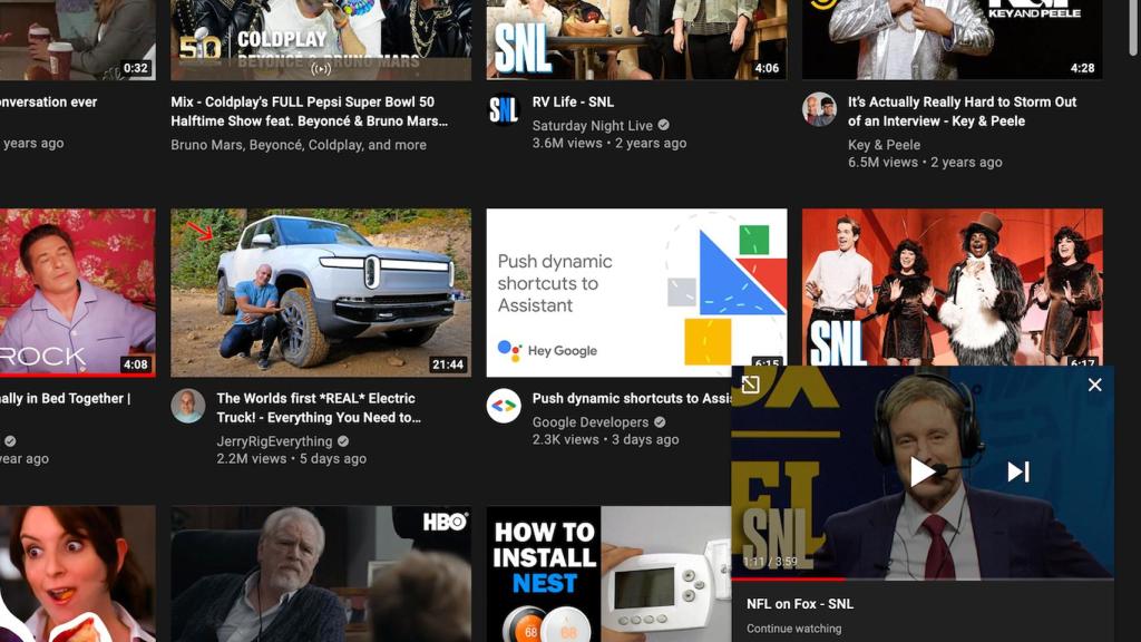 Seguir viendo en YouTube