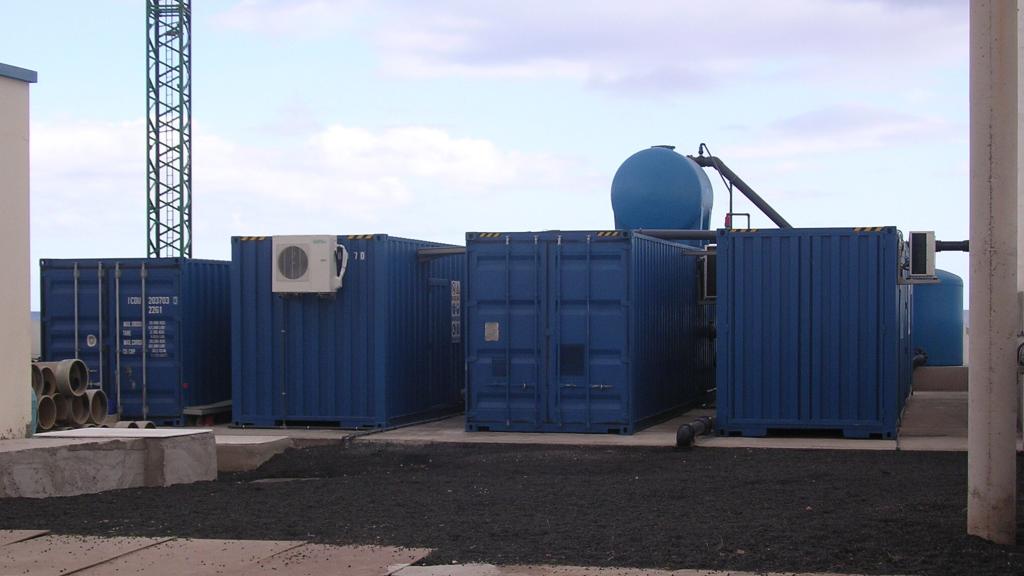 Desaladora portátil en Fuerteventura