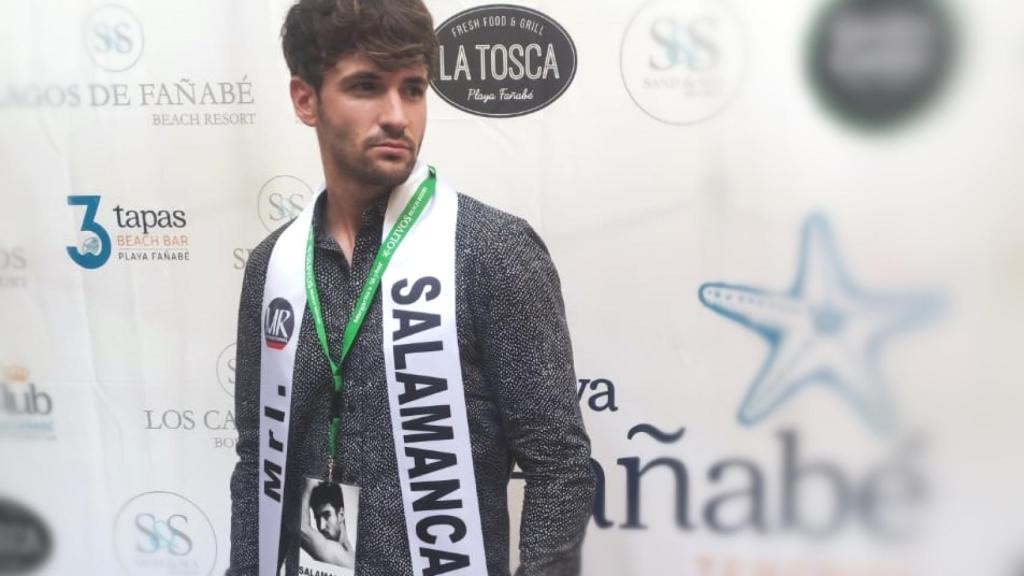 Hugo Calvo, Míster Internacional por Salamanca