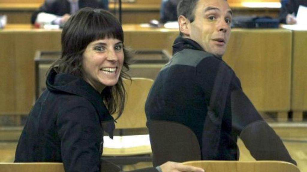 Fotografía de archivo de los etarras Unai Fano y María Lizarraga.