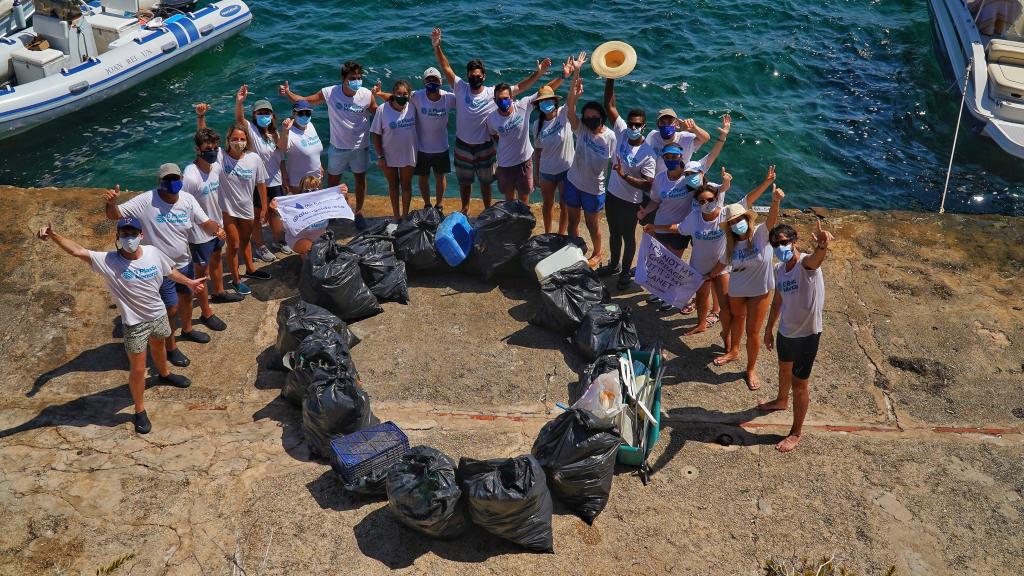 Primera expedición de 0 Plastic para la recogida de basura.