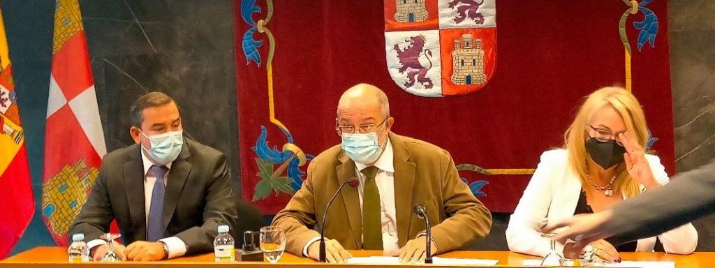 Igea, durante su comparecencia ante los periodistas en la Delegación Territorial de la Junta