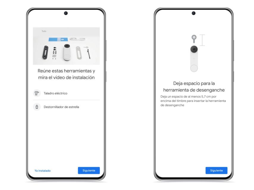Instrucciones Google Nest Doorbell