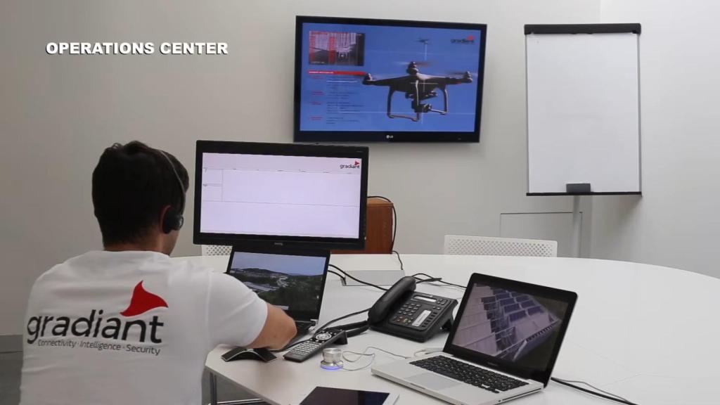 Centro de operaciones del sistema antidrones