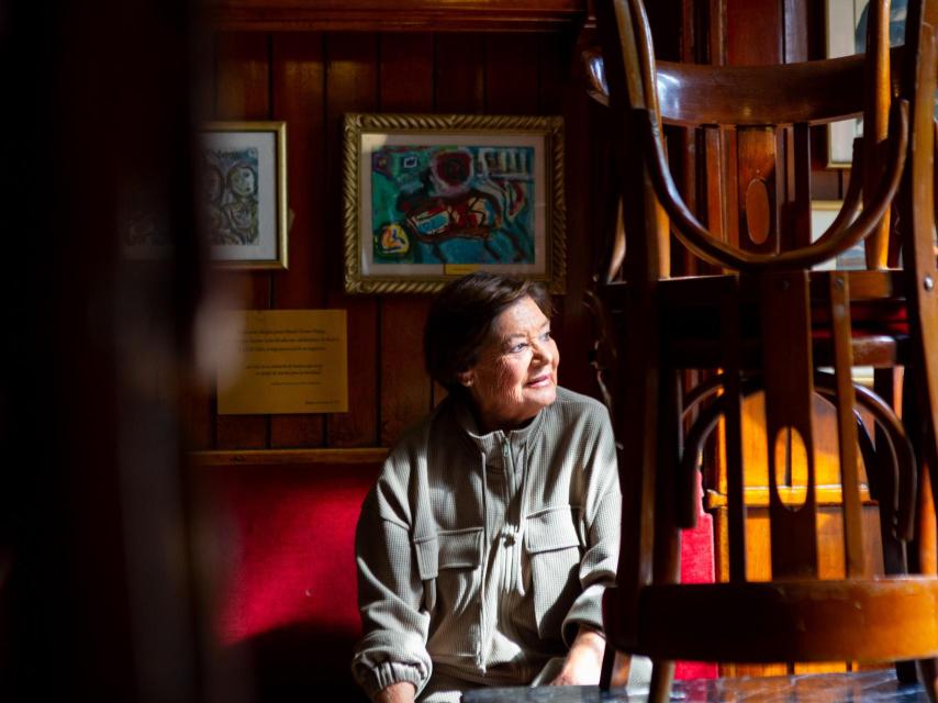 Teresa Rabal en el Gijón.