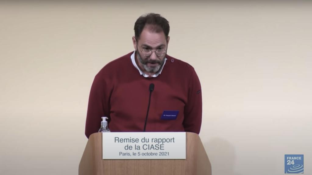 François Devaux, presidente de la asociación La Parole Libérée.