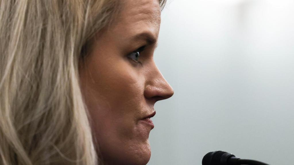 La exempleada de Facebook Frances Haugen.